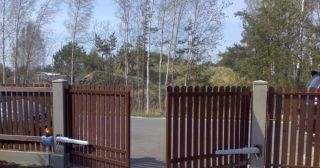 Купить распашные ворота из штакетника Орел, цена от 2797 руб.